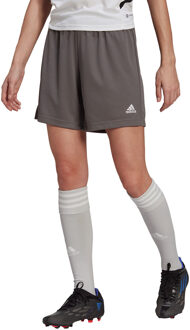 adidas Entrada 22 Shorts Women - Grijs Voetbalbroekje - XS