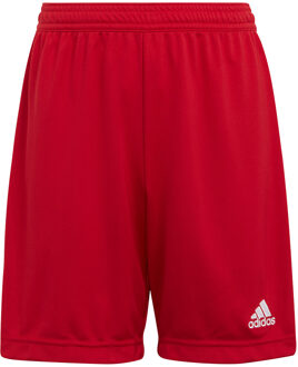 adidas Entrada 22 Shorts Youth - Rood Voetbalbroekje - 116