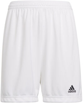 adidas Entrada 22 Shorts Youth - Wit Voetbalbroekje - 164