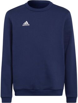 adidas Entrada 22 Sweat Top Youth - Kids Blauwe Sweater - 128