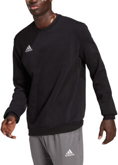 adidas Entrada 22 Sweat Top - Zwarte Sweater - L