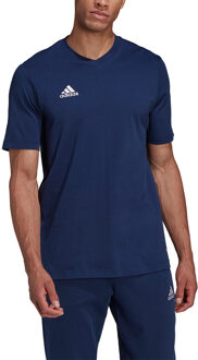 adidas Entrada 22 Tee - Blauwe Sportshirt - XL