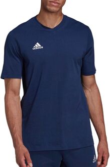 adidas Entrada 22 Tee - Blauwe Sportshirt - XL