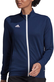 adidas Entrada 22 Track Jacket Women - Dames Voetbalkleding Blauw - L