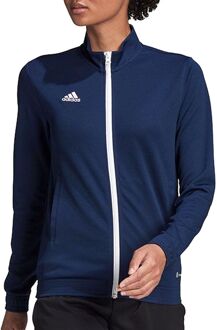 adidas Entrada 22 Track Jacket Women - Dames Voetbalkleding Blauw - L