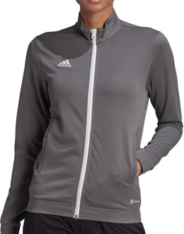 adidas Entrada 22 Track Jacket Women - Vrouwen Voetbalkleding Grijs - L