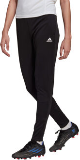 adidas Entrada 22 Trackpants Women - Zwarte Trainingsbroek Dames - XL