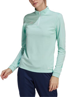 adidas Entrada 22 Training Top Women - Dames Voetbaltop Blauw - XS