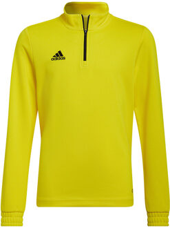 adidas Entrada 22 Training Top Youth - Gele Longsleeve Geel - 116