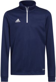 adidas Entrada 22 Training Top Youth - Voetbal Top Kinderen Blauw - 140