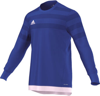 adidas Entry 15  Sportshirt - Maat S  - Unisex - blauw/roze