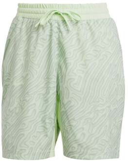 adidas Ergo Pro 7in Shorts Heren-Lichtgroen,Zilver - XXL