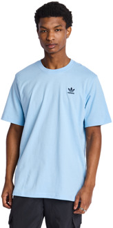 adidas Essential T-shirts Heren - Blauw - Maat XL Blue