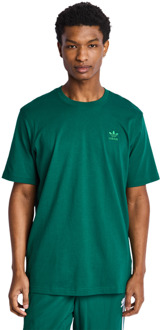 adidas Essential T-shirts Heren - Groen - Maat S Green