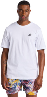 adidas Essential T-shirts Heren - Wit - Maat L White