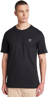 adidas Essential T-shirts Heren - Zwart - Maat L Black