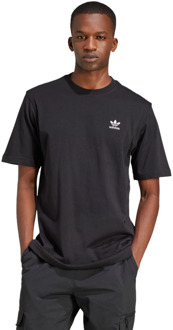 adidas Essential T-shirts Heren - Zwart - Maat S Black