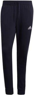 adidas Essential Tapered Cuff 3S Pants - Blauwe Sweatpants Navy - L