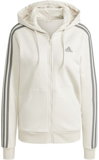 adidas Essentials 3-Stripes beige Hoodie Adidas , White , Dames - L,M,S,Xs