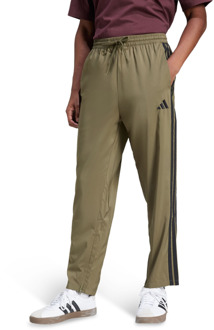 adidas Essentials 3-stripes Joggers Open Hem Broeken Heren - Groen - Maat XXS - Poly Mesh Green