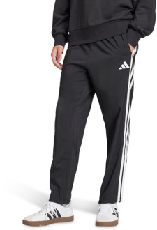 adidas Essentials 3-stripes Joggers Open Hem Broeken Heren - Zwart - Maat XXL - Poly Mesh Black