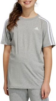 adidas Essentials 3-Stripes Shirt Junior grijs - wit - 152