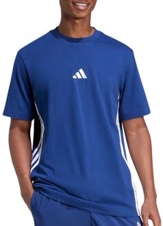adidas Essentials 3-Stripes Single Jersey Shirt Heren - L