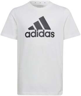 adidas Essentials Big Logo Cotton T-shirt Jongens wit - 128