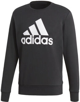 adidas Essentials Big Logo Trui Zwart Heren - Black