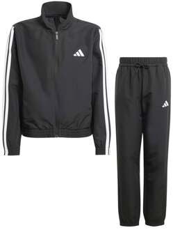 adidas Essentials Climacool Trainingspak Kinderen-Zwart,Wit - 140