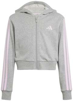 adidas Essentials Crop Sportjas Kinderen-Grijs - 128
