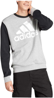 adidas Essentials Fleece Sweater Adidas , Gray , Heren - XL