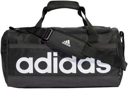 adidas Essentials Linear Duffel M zwart - wit - 1-SIZE