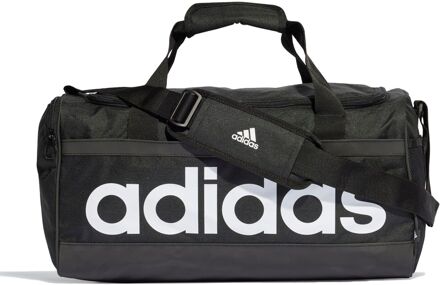 adidas Essentials Linear Duffel S zwart - wit - 1-SIZE