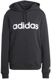 adidas Essentials Linear Sweater Met Capuchon Dames zwart - S,M