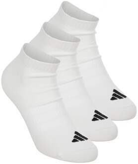 adidas Essentials Low 3P Tennissokken Unisex-wit, zwart - 40-42