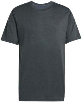 adidas Essentials Novelty T-shirt Heren-Blaugrau - M