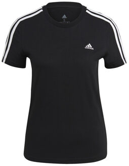 adidas Essentials Slim Shirt Dames - Vrouwen - zwart - maat: XS
