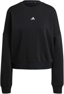 adidas Essentials Small Logo Feelcomfy Sweatshirt Dames zwart - M,L