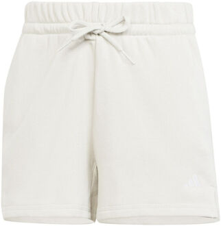 adidas Essentials Small Logo Feelcozy Shorts Dames-Lichtgrijs - XL
