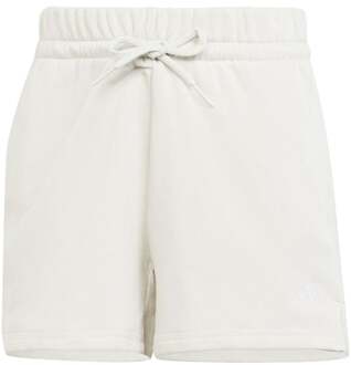 adidas Essentials Small Logo Feelcozy Shorts Dames-Lichtgrijs