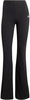 adidas Essentials Small Logo Flared Tight Dames-zwart
