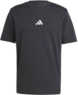 adidas Essentials Small Logo T-shirt Heren-Zwart - S,M