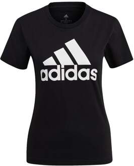 adidas Essentials  Sportshirt - Maat XL  - Vrouwen - Zwart/Wit