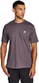 adidas Essentials T-shirts Heren - Grijs - Maat S - Katoen Jersey Grey