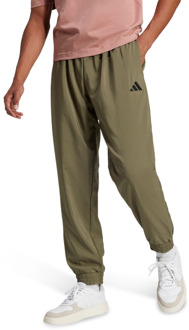 adidas Essentials Tracksuit Bottoms Broeken Heren - Groen - Maat M - Poly Mesh Green