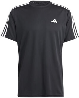 adidas Essentials Train 3-Stripes Training T-shirt Heren zwart - S,M