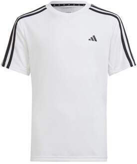 adidas Essentials Train AEROREADY 3-Stripes Regular-Fit T-shirt Jongens wit - 128