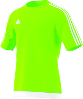 adidas Estro 15 Jersey - Sportshirt - Mannen - Maat L  - Groen/ Wit