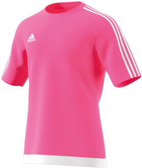 adidas Estro 15 Jersey - Sportshirt - Mannen - Maat M  - Roze/ Wit